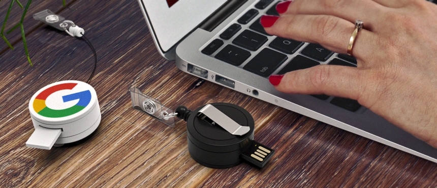 Badge Reel | CustomUSB Flash Drive 2