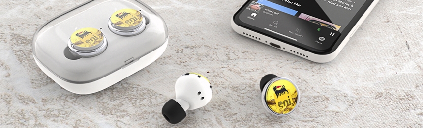 Icon TWS Earbuds | CustomUSB Headphones