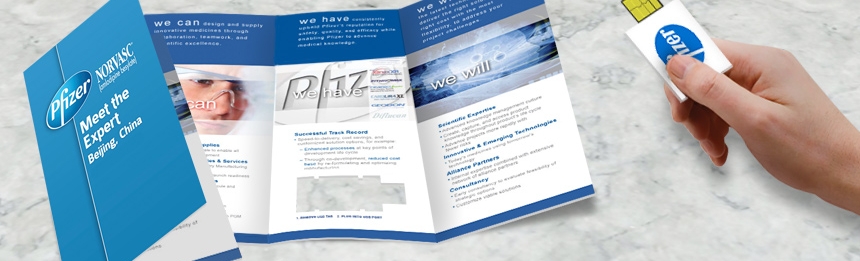 Smart Tri-Fold Brochure | CustomUSB Print Solution