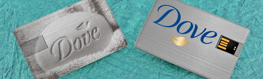 Wallet Card Metal | CustomUSB Business Card Flash Drive