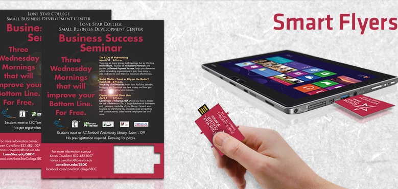 Smart Flyer | CustomUSB Print Solution 1