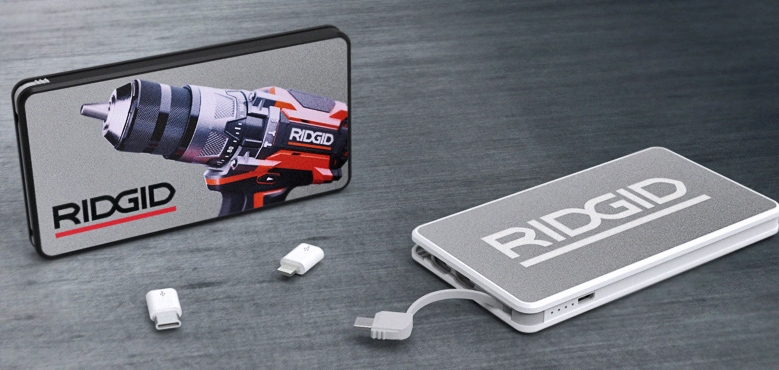 PowerTile Metal | CustomUSB Mobile Charger 0