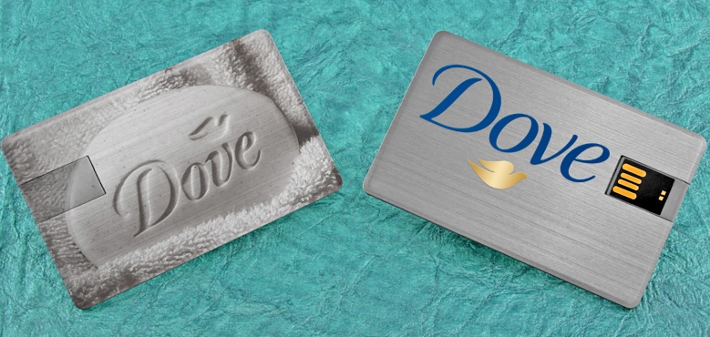 Wallet Card Metal | CustomUSB Business Card Flash Drive 0