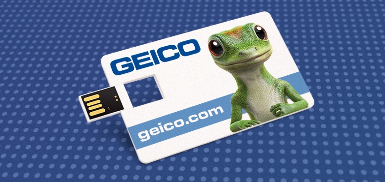 Wallet Card Micro Flip | CustomUSB Business Card Flash Drive 0